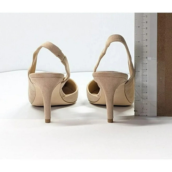 Pour La Victoire Women's Darla Suede Slingback Pointed-Toe Pumps Size 10 ($225) - Picture 5 of 10